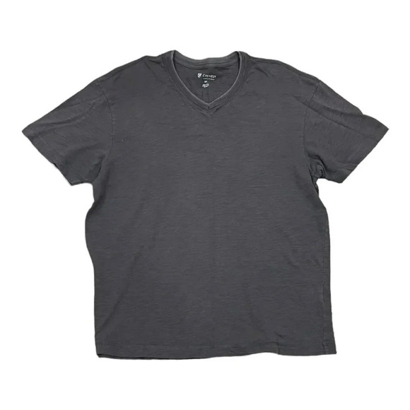 Cremieux Gray Garment Dyed Cotton T-Shirt M - Picture 1 of 4